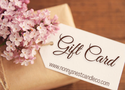 Nonny's Nest Candle Co. Gift Card